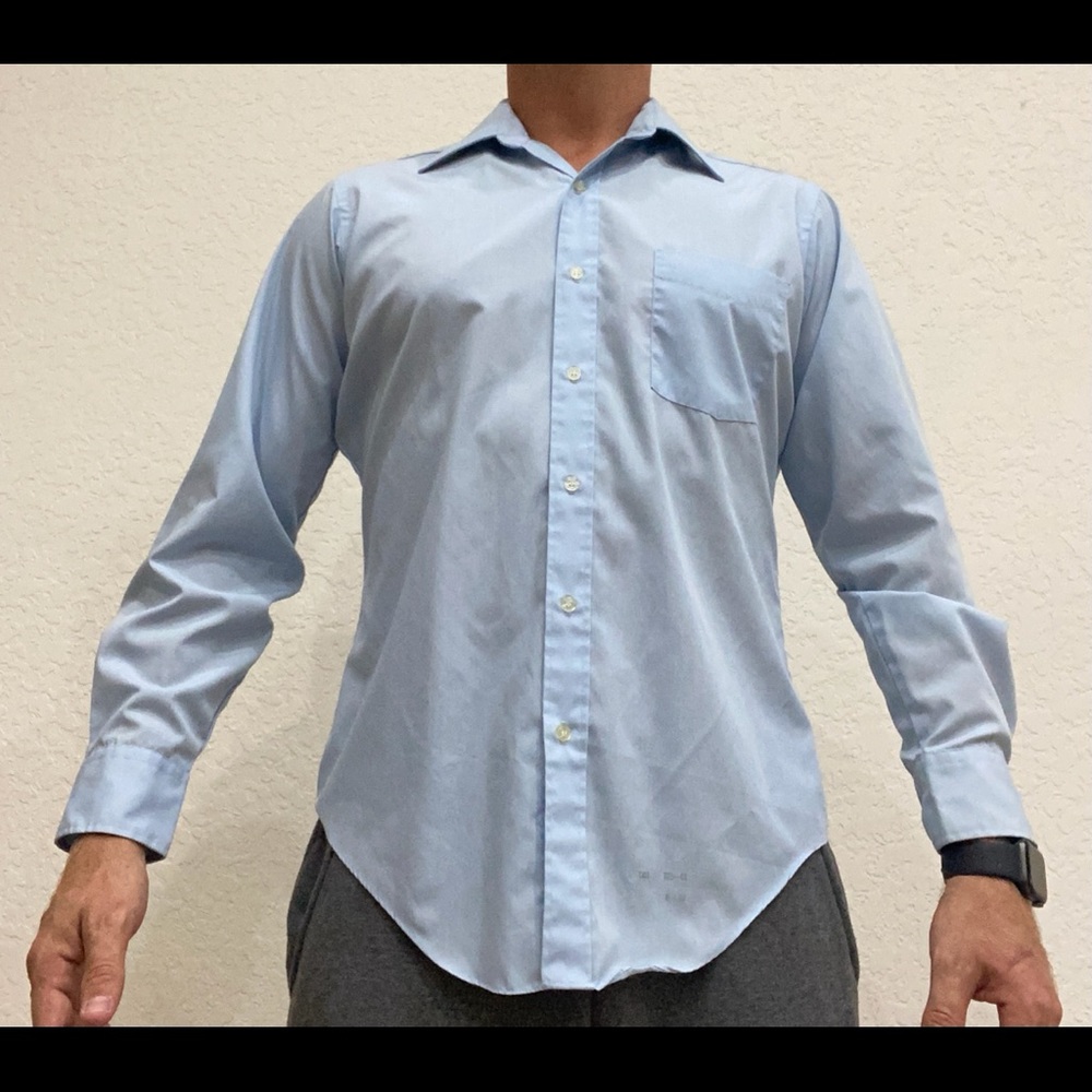 Sears fashion collection tailored long sleeve
